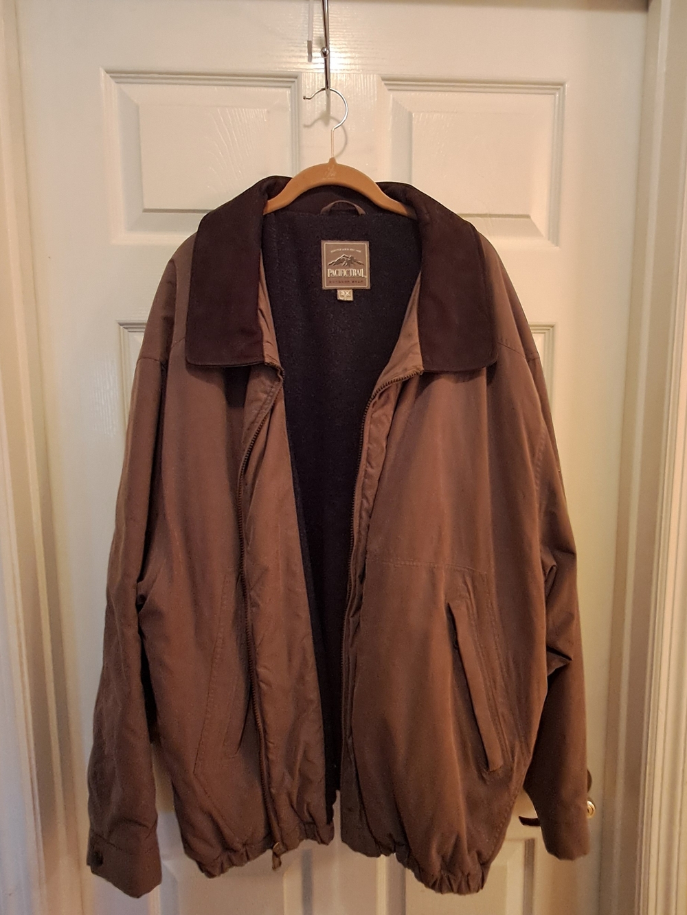 PacificTrail Outdoor Wear Men's Lined Heavy Weight Jacket Size 3X